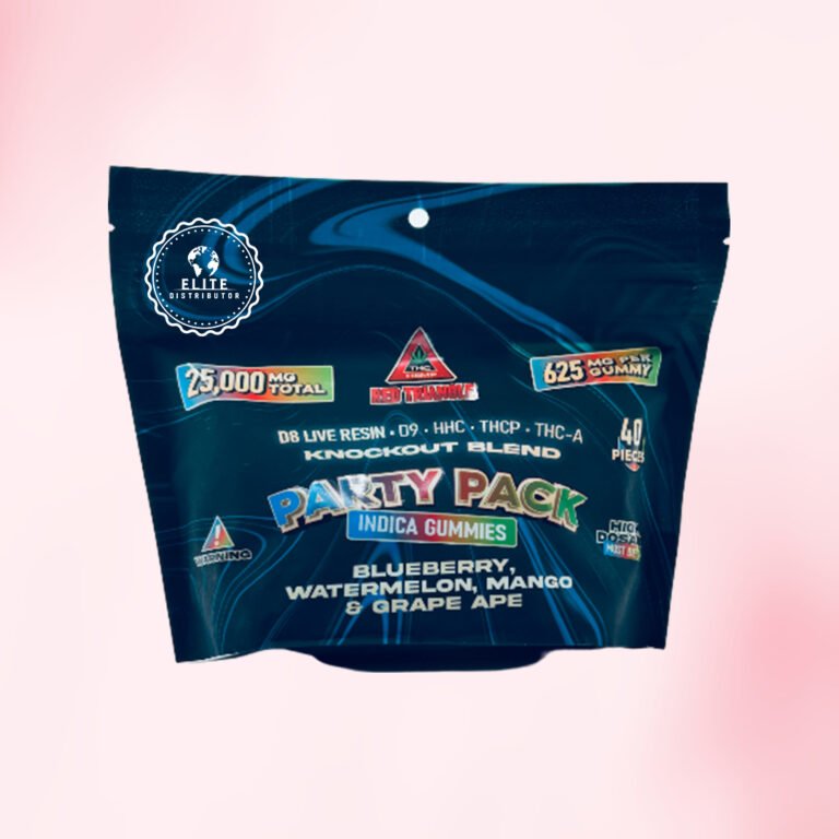RED TRIANGLE KO BLEND PARTY PACK 25000MG INDICA 40 Pcs
